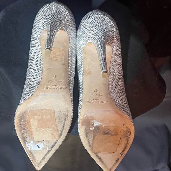 JIMMY CHOO- stilettos-  Swarovski Crystals - Cinderella has entered the building - Picture 5 of 8
